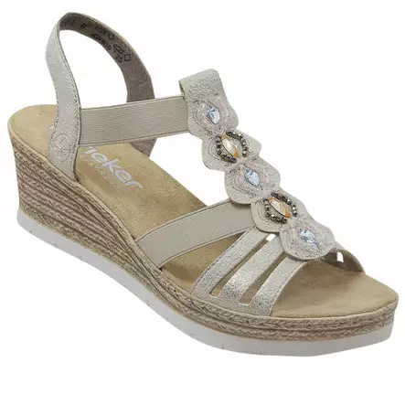 RIEKER beige - Rieker-Naisten - 619B2-60 - 2