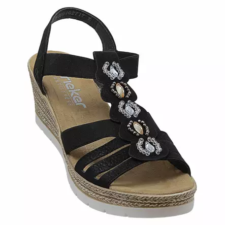 RIEKER black - Rieker-Naisten - 619B2-00 - 2