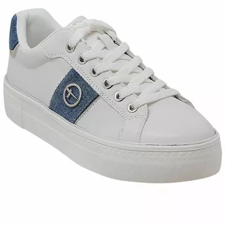 TAMARIS white/denim - Tennarit-Naisten - 1-23724-42-180 - 2