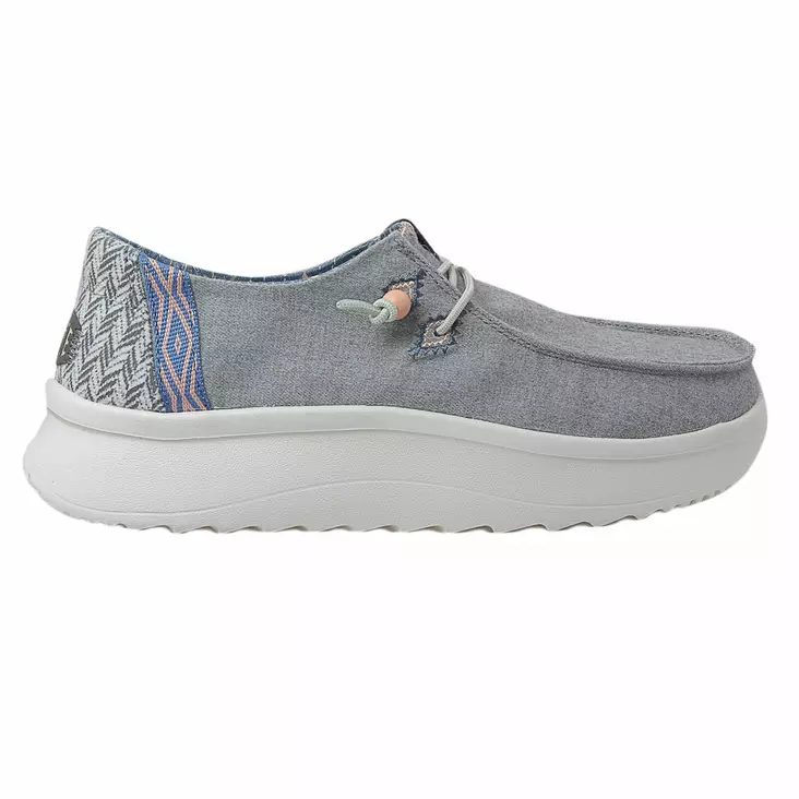 HEY DUDE CHAMBREY VOWEN grey - HEY DUDE- Naisten - 41946-030 - 1