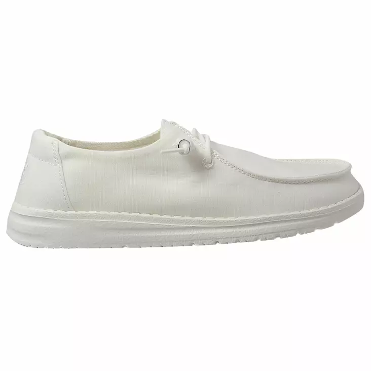 HEY DUDE WENDY SLUB natural/white - HEY DUDE- Naisten - 40063-100 - 1