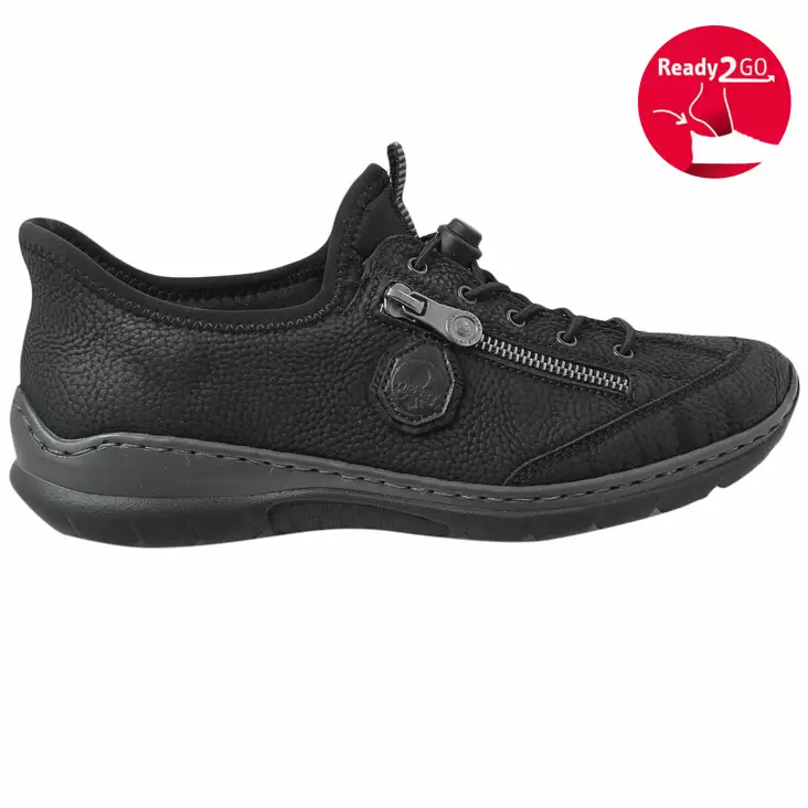 RIEKER READY 2 GO black - Rieker-Naisten - L32F1-00 - 1