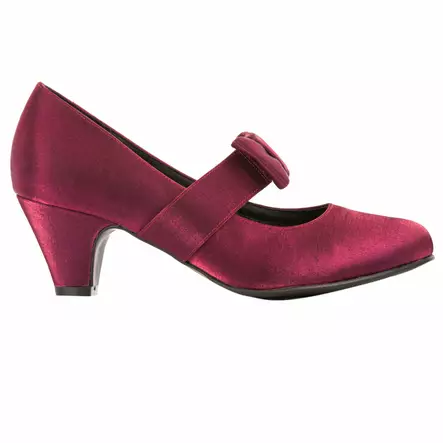 CHANTANA bordeaux satin - Avokkaat ja korkokengät - 6193-485-755-101 - 1