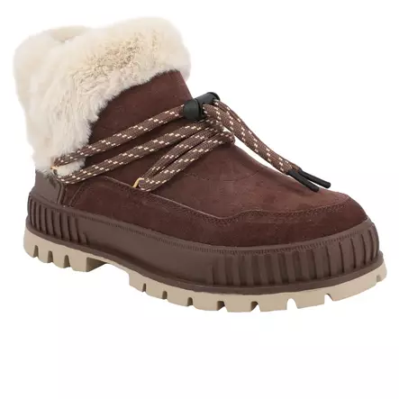 PALLADIUM PALLASHOCK LO HIVER dark brown - Nilkkurit-Naisten - 99516-291 - 2