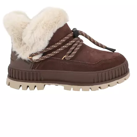 PALLADIUM PALLASHOCK LO HIVER dark brown - Nilkkurit-Naisten - 99516-291 - 1
