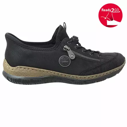 RIEKER READY 2 GO black - Rieker-Naisten - N3267-01 - 1