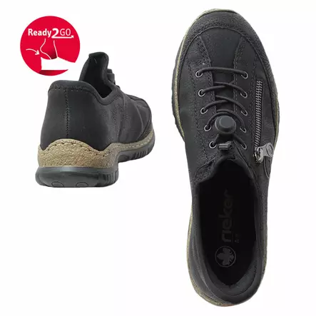 RIEKER READY 2 GO black - Rieker-Naisten - N3267-01 - 2