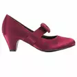 CHANTANA bordeaux satin - Avokkaat ja korkokengät - 6193-485-755-101 - 1