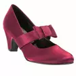 CHANTANA bordeaux satin - Avokkaat ja korkokengät - 6193-485-755-101 - 2