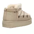D.FRANKLIN NORDIC TRK FUR off white - Nilkkurit-Naisten - DFSH37-0011 - 4