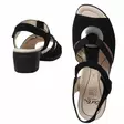 ARA LUGANO black - Sandaalit-Naisten - 12-35730-01 - 2