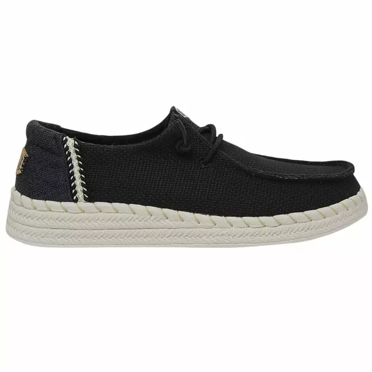HEY DUDE WENDY ESPADRILLE WOVEN black - HEY DUDE- Naisten - 43681-001 - 1