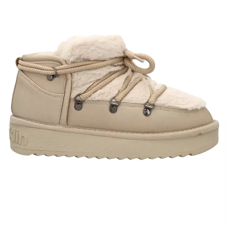 D.FRANKLIN NORDIC TRK FUR off white - Nilkkurit-Naisten - DFSH37-0011 - 1