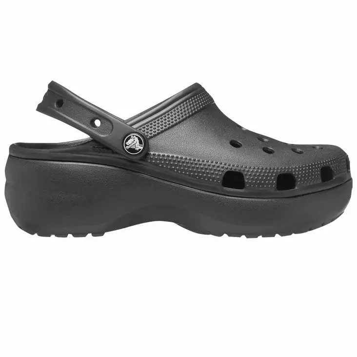 CROCS CLASSIC PLATFORM CLOG black - Pistokkaat-Naisten - 206750-001 - 1