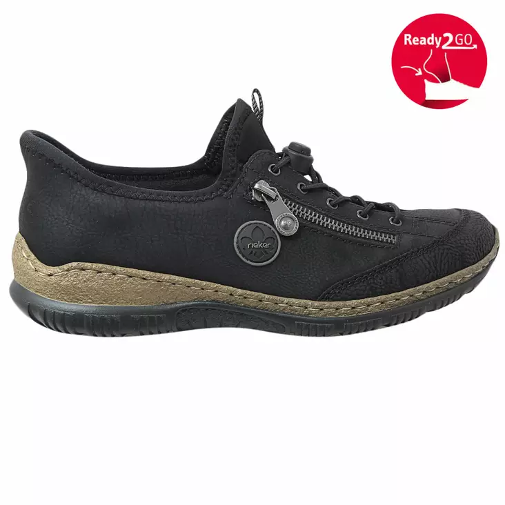 RIEKER READY 2 GO black - Rieker-Naisten - N3267-01 - 1