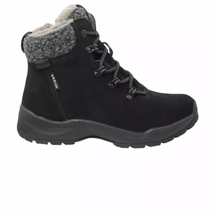 SARVA_NEELA_musta_mokkanilkkurit - Kitkakengät - 3290-01 - 1