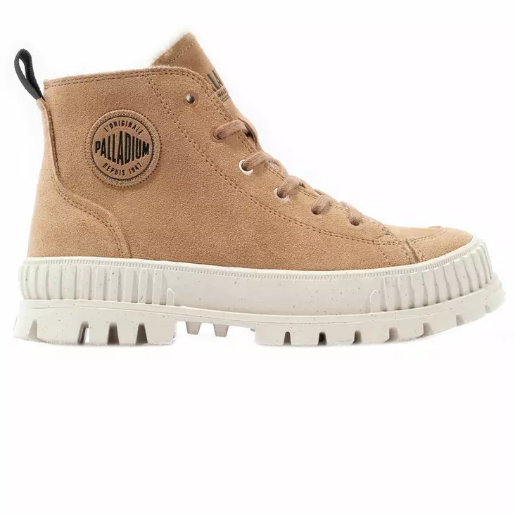 PALLADIUM ZIP WARM brown - Nilkkurit-Naisten - 74353-252 - 1