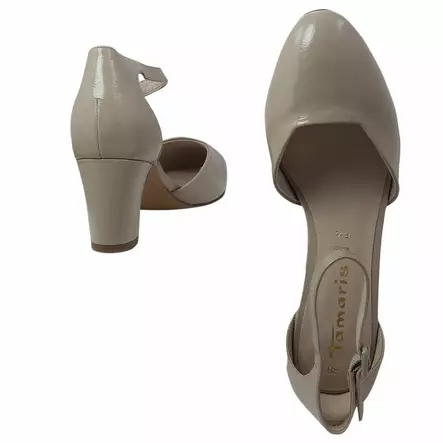 TAMARIS VEGAN nude pantent - Avokkaat ja korkokengät - 1-24432-41-253 - 2