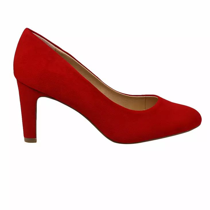 CAPRICE RED SUEDE - Avokkaat ja korkokengät - 9-22400-22-524 - 1