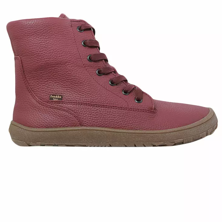 FRODDO BAREFOOT TEX LACES bordeaux - Nilkkurit-Naisten - G3160236-4 - 1