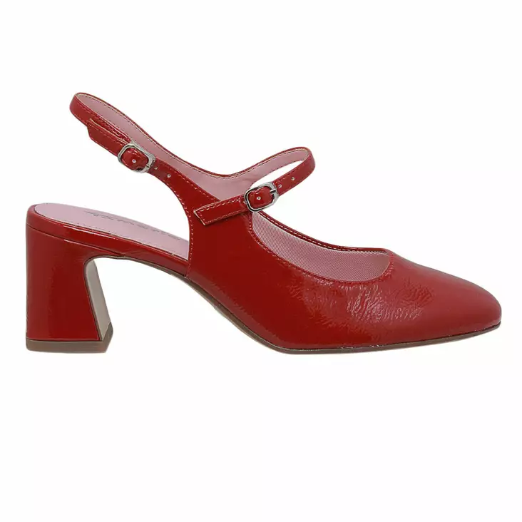 TAMARIS red patent - Avokkaat ja korkokengät - 1-29601-46-524 - 1