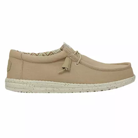 HEY DUDE WALLY STRECH CANVAS tan - HEY DUDE-Miesten - 40700-265 - 1