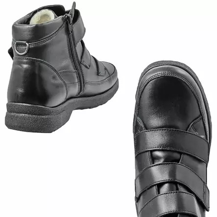 TOPMAN_AJAVAT_musta_nilkkurit_talvinilkkurit - Nilkkurit-Naisten - 44053-15 - 2