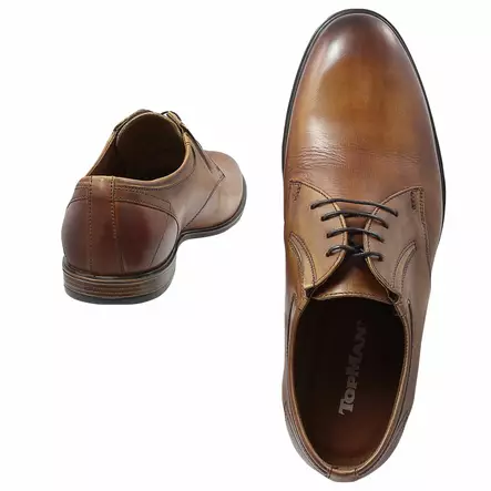 TOPMAN_ruskea_k=C3=A4velykeng=C3=A4t - Juhlakengät-Miesten - 14723-25 - 2