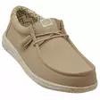 HEY DUDE WALLY STRECH CANVAS tan - HEY DUDE-Miesten - 40700-265 - 2