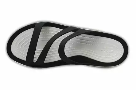 CROCS Swiftwater Black/White - Sandaalit-Naisten - 203998-066 - 3