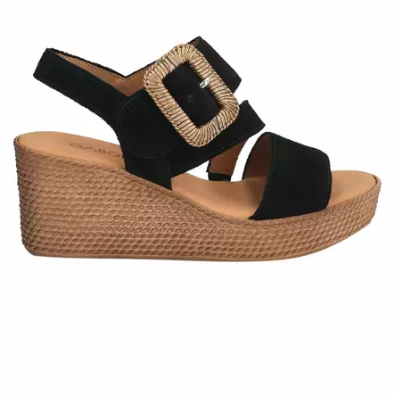 GABOR black - Sandaalit-Naisten - 84-771-17 - 1
