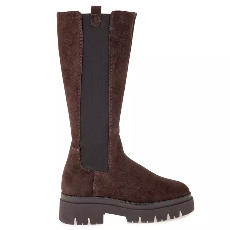 TAMARIS mocca suede - Saappaat - 1-25608-41-347 - 1