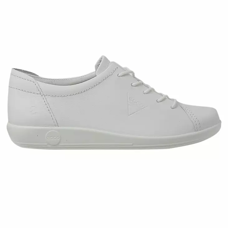 ECCO SOFT 2.0 white - Kävelykengät-Naisten - 206583-01007 - 1