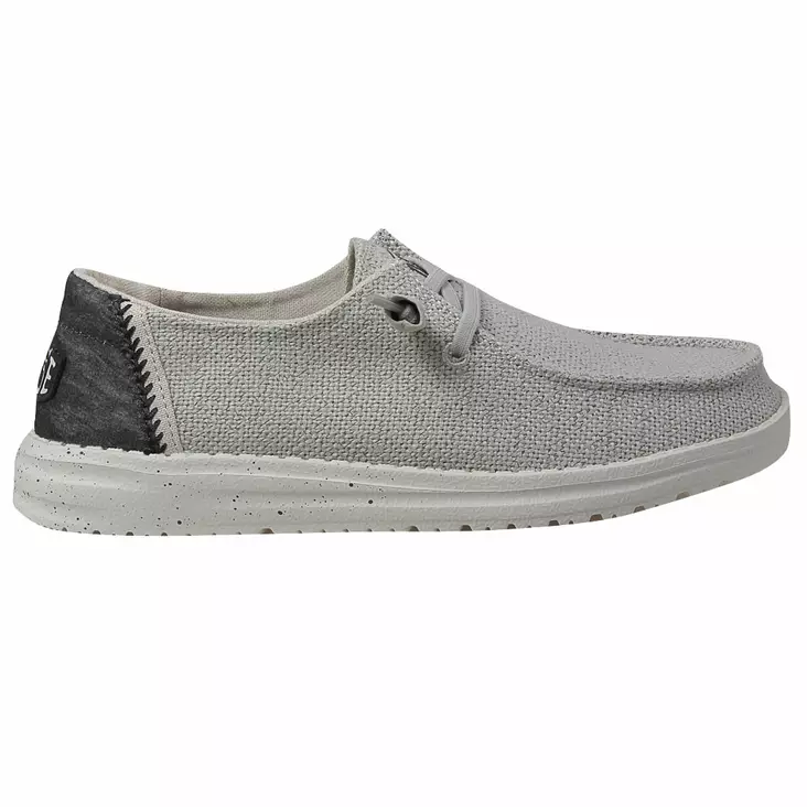 HEY DUDE WENDY WOVEN light grey - HEY DUDE- Naisten - 40098-007 - 1
