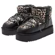 D.FRANKLIN NORDIC V2 BOMB LOW black/leo - Nilkkurit-Naisten - DFSH37-1018 - 2