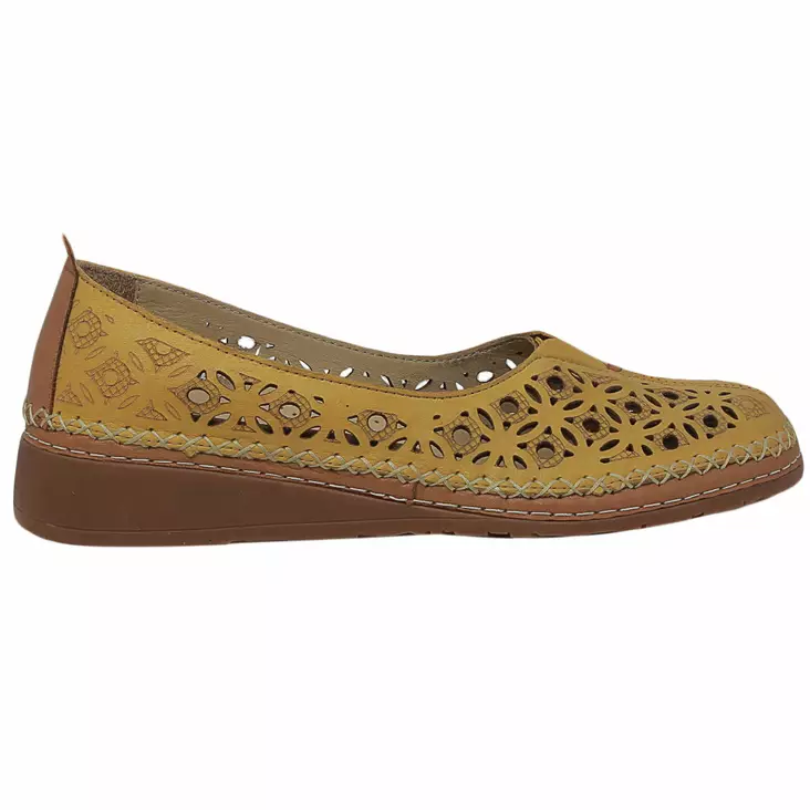 NORWALK ANNIKA keltainen - Ballerinat - 5840-4134-8 - 1