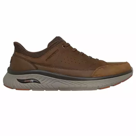 SKECHERS CROSSER FELIX dark brown - Skechers-Miesten - 205656-CDB - 1