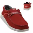 HEY DUDE WALLY SPORT MESH dark red - HEY DUDE-Miesten - 40403-6W2-C - 2
