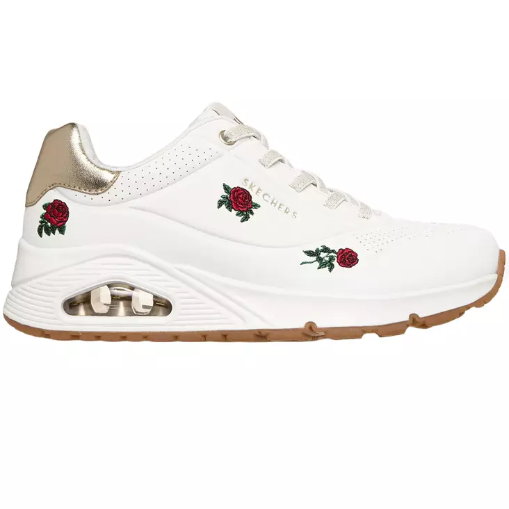 SKECHERS UNO CHAMPAGNE & ROSES white - Skechers-Naisten - 177862-WRD - 1