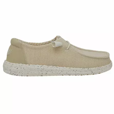 HEY DUDE WENDY STRECH MESH cream - HEY DUDE- Naisten - 41878-0NG - 1