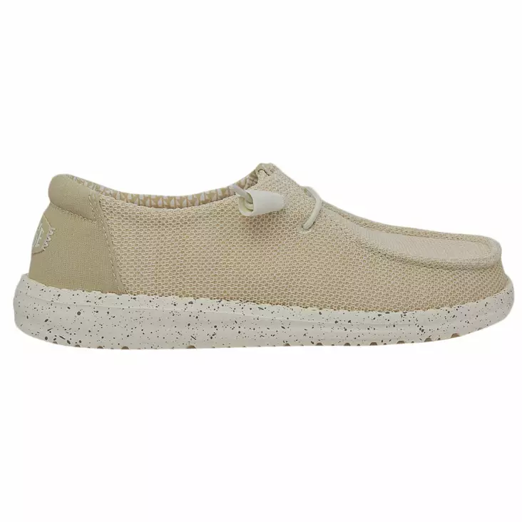 HEY DUDE WENDY STRECH MESH cream - HEY DUDE- Naisten - 41878-0NG - 1