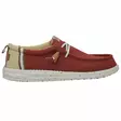 HEY DUDE WALLY SUMMER LINEN red/multi - HEY DUDE-Miesten - 43086-7BI - 1