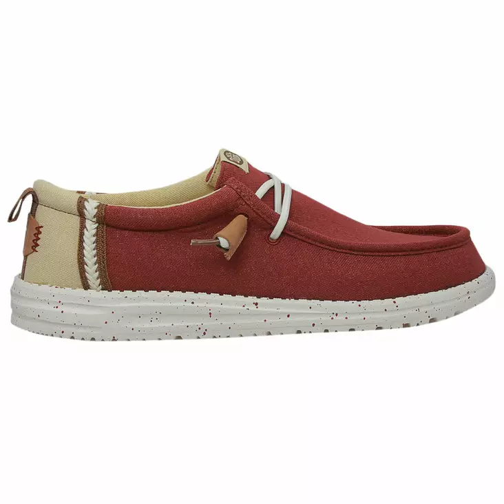 HEY DUDE WALLY SUMMER LINEN red/multi - HEY DUDE-Miesten - 43086-7BI - 1