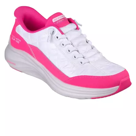 SKECHERS CONTOUR FOAM - Cozy Fit white - Skechers-Naisten - 150404-WHPK - 2
