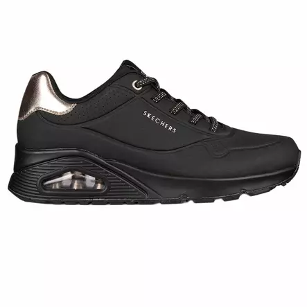 SKECHERS UNO SHIMER AWAY black - Skechers-Naisten - 155196-BBK - 1