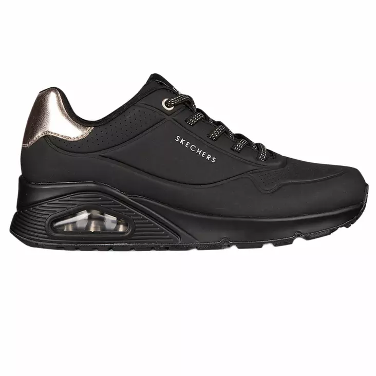SKECHERS UNO SHIMER AWAY black - Skechers-Naisten - 155196-BBK - 1