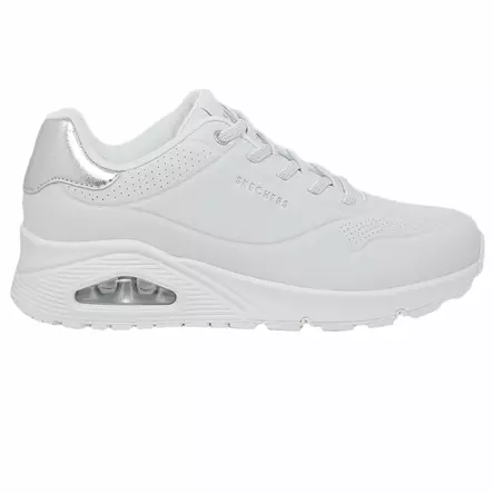 SKECHERS UNO SHIMMER AWAY white - Skechers-Naisten - 155196-WSL - 1