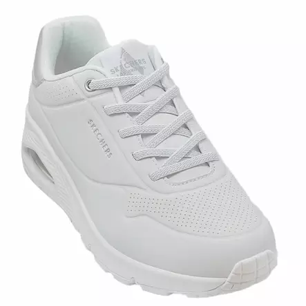 SKECHERS UNO SHIMMER AWAY white - Skechers-Naisten - 155196-WSL - 2