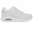 SKECHERS UNO SHIMMER AWAY white - Skechers-Naisten - 155196-WSL - 1