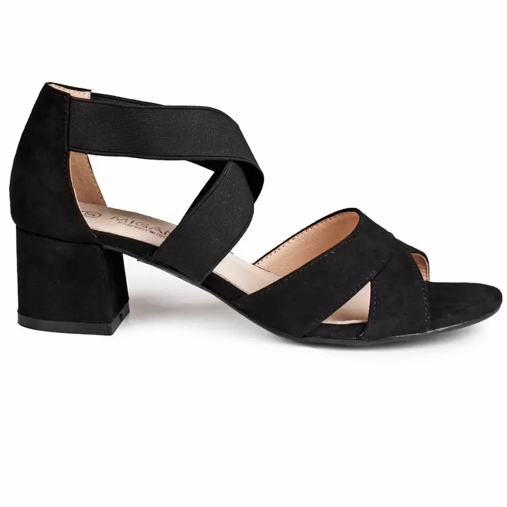 MIGANT_musta_A929-76BL_sandaalit - Avokkaat ja korkokengät - A929-76BL - 1